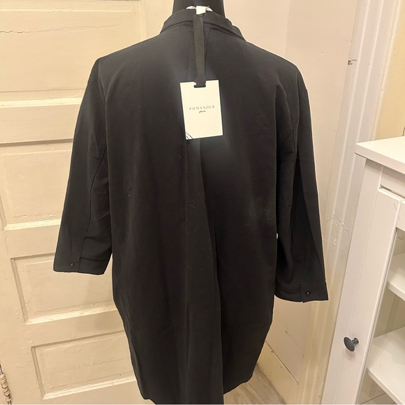 NEW Pomander Place Cotton Shirt Midi Dress Resort Minimalist Coastal XL - Picture 5 of 9